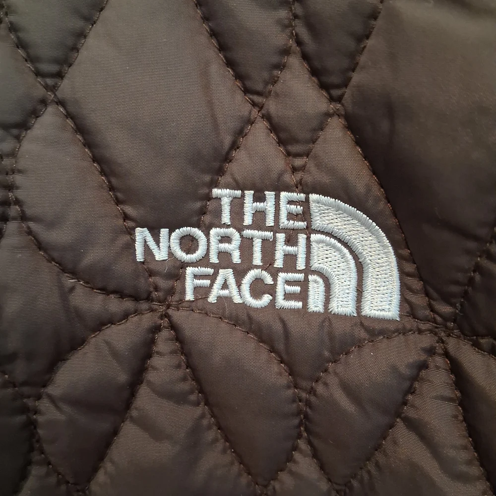 The North Face Brown Quilted Bomber Jacket - Picture 4 of 5